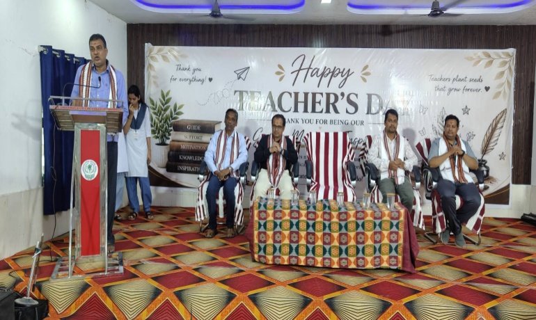 Celebration of Teachers' Day 2026 at The Pharmaceutical College, Barpali